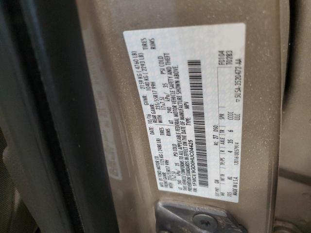 1FMCU9GD0HUC04425 - 2017 FORD ESCAPE SE Բեժ լուսանկար 13