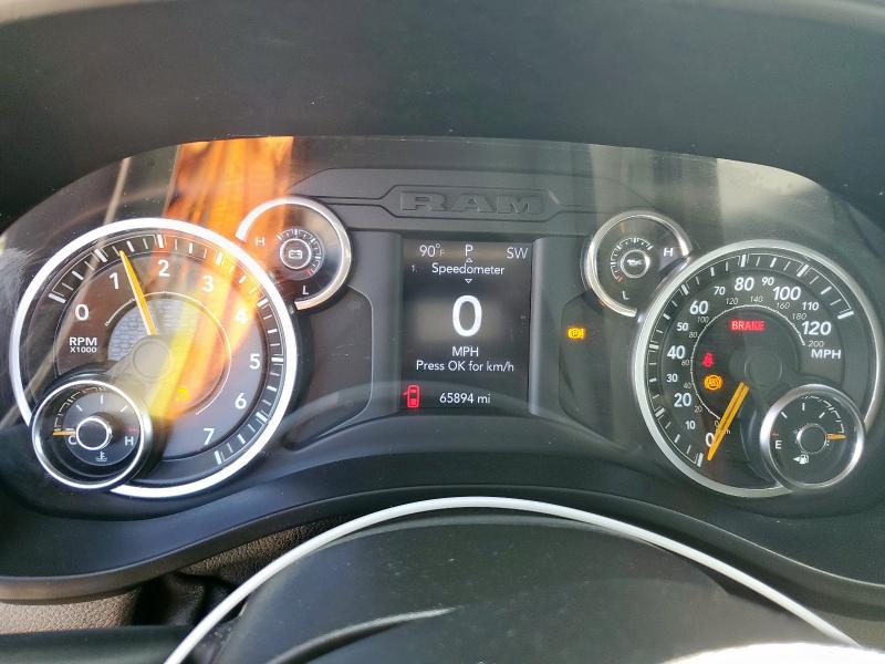 1C6RREFT9MN835722 - 2021 RAM 1500 BIG HORN/LONE STAR SILVER photo 9