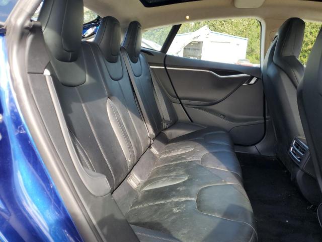 5YJSA1E25FF106881 - 2015 TESLA MODEL S أزرق صورة 11