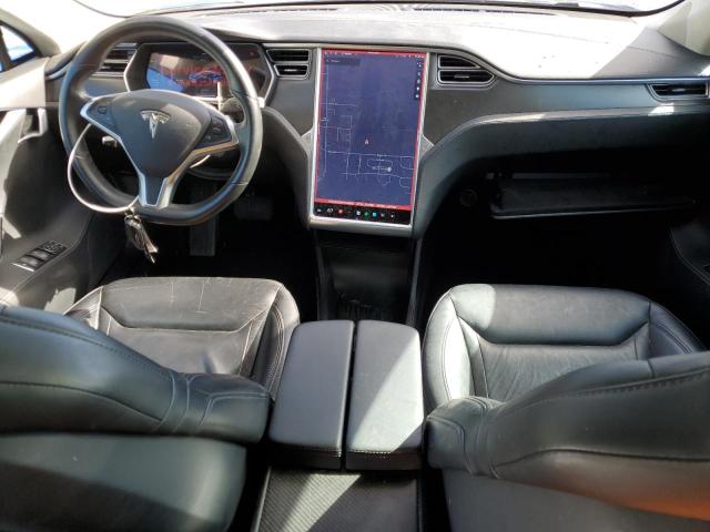 5YJSA1E25FF106881 - 2015 TESLA MODEL S أزرق صورة 8