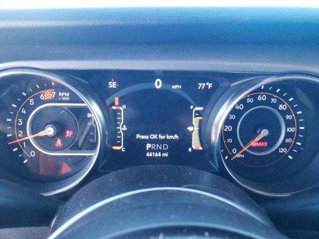 1C4GJXAN2MW762893 - 2021 JEEP WRANGLER SPORT BLUE photo 9