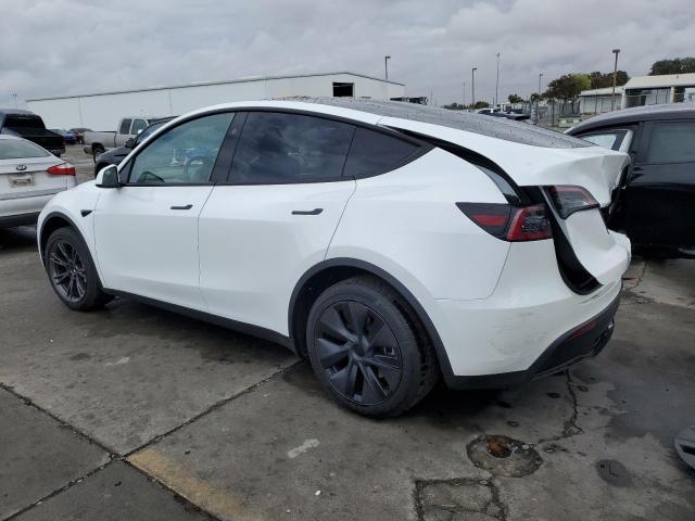 7SAYGDED7RF184503 - 2024 TESLA MODEL Y Biały zdjęcie 2
