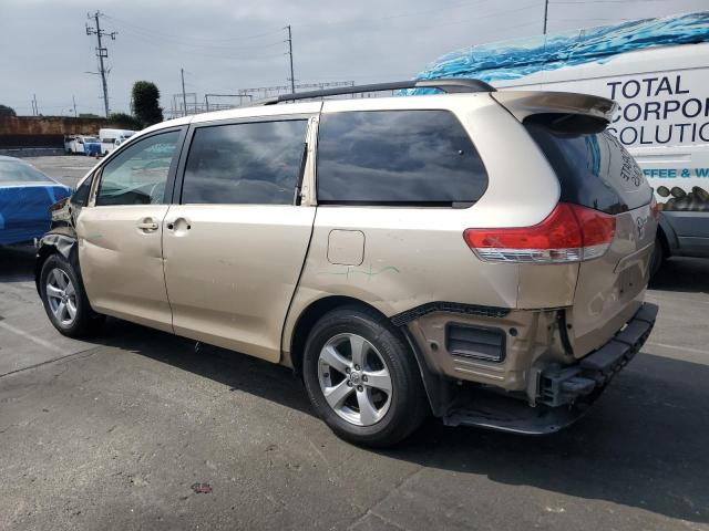 5TDKK3DC9ES518735 - 2014 TOYOTA SIENNA LE 棕色 照片 2