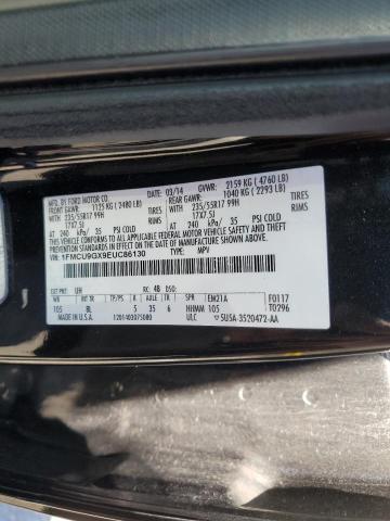 1FMCU9GX9EUC86130 - 2014 FORD ESCAPE SE BLACK photo 13