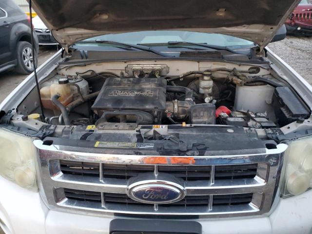 1FMCU03G49KA17858 - 2009 FORD ESCAPE XLT WHITE photo 12