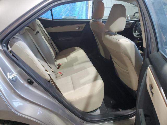 2T1BURHEXFC356147 - 2015 TOYOTA COROLLA L GRAY photo 10