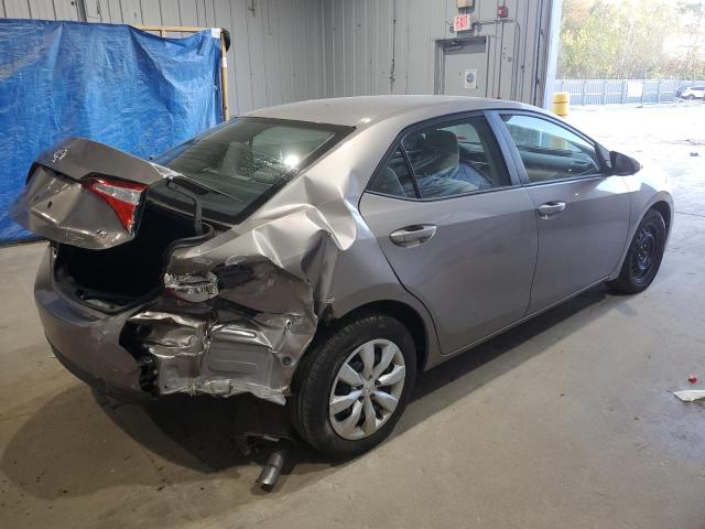 2T1BURHEXFC356147 - 2015 TOYOTA COROLLA L GRAY photo 3