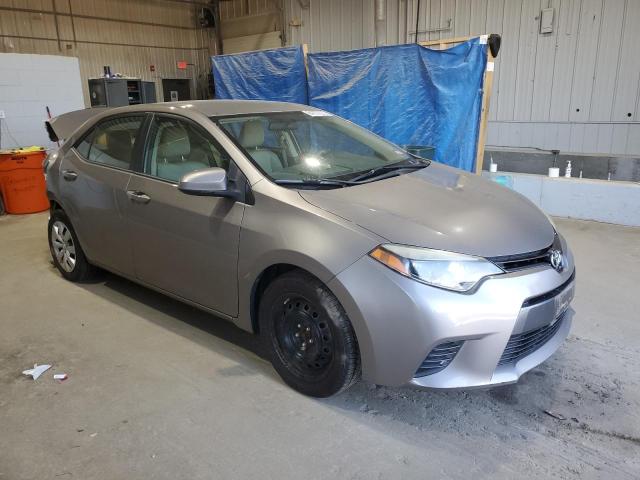 2T1BURHEXFC356147 - 2015 TOYOTA COROLLA L GRAY photo 4