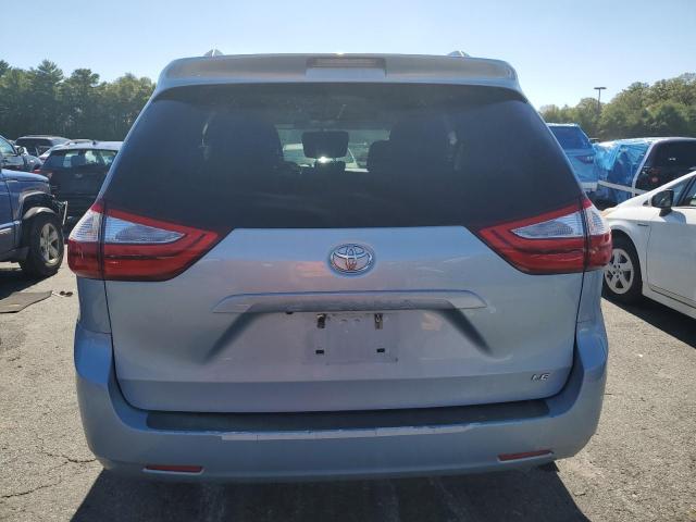 5TDKK3DC5GS745004 - 2016 TOYOTA SIENNA LE 蓝色 照片 6