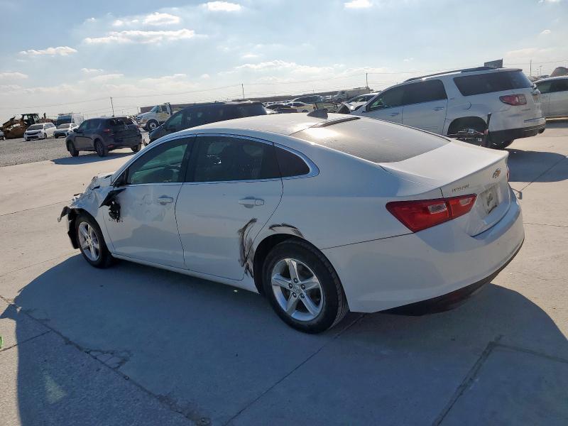 1G1ZB5ST9LF157512 - 2020 CHEVROLET MALIBU LS Biały zdjęcie 2