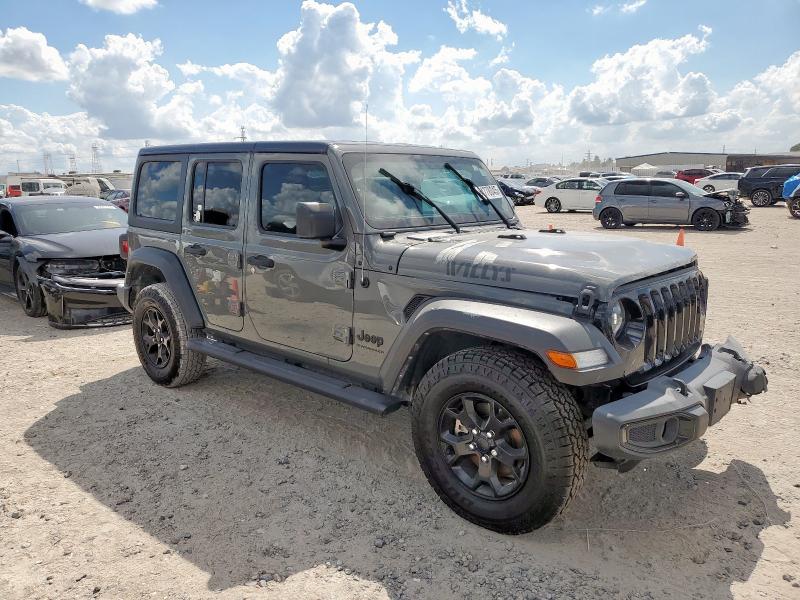 1C4HJXDNXPW522558 - 2023 JEEP WRANGLER SPORT Boz foto 4