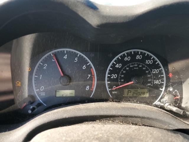 1NXBU40E79Z149099 - 2009 TOYOTA COROLLA BASE GRAY photo 9