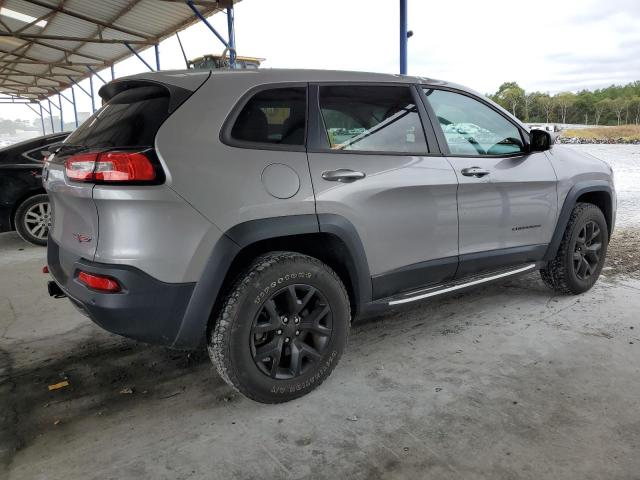1C4PJMBX9JD580095 - 2018 JEEP CHEROKEE TRAILHAWK ვერცხლისფერი ფოტო 3
