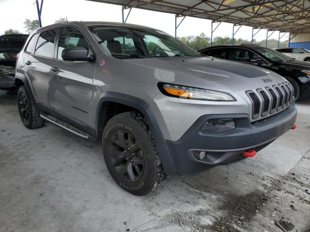 1C4PJMBX9JD580095 - 2018 JEEP CHEROKEE TRAILHAWK ვერცხლისფერი ფოტო 4