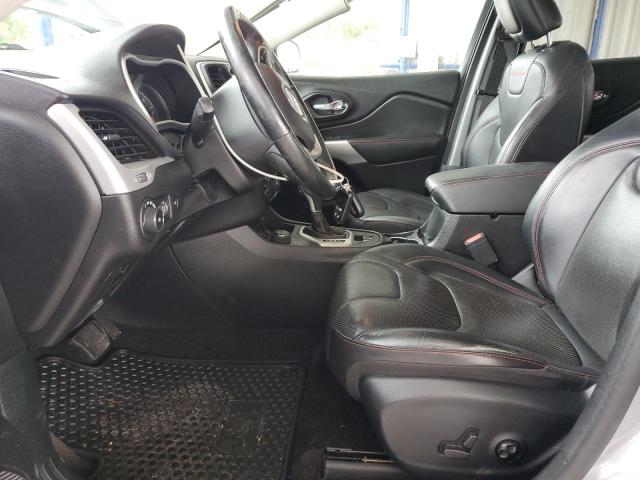 1C4PJMBX9JD580095 - 2018 JEEP CHEROKEE TRAILHAWK ვერცხლისფერი ფოტო 7