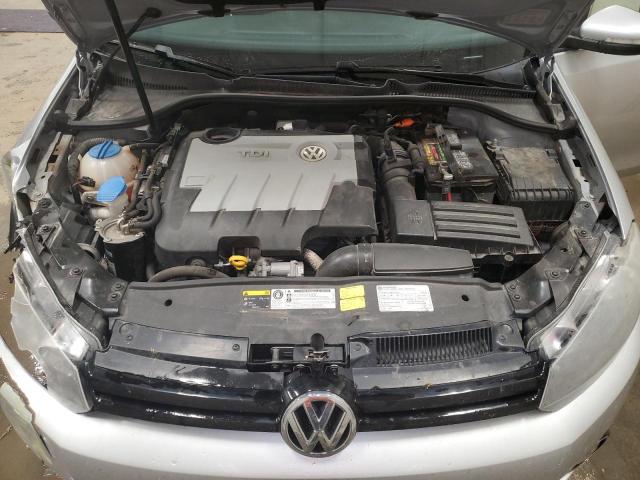 WVWDM7AJ6EW003656 - 2014 VOLKSWAGEN GOLF 银色 照片 12