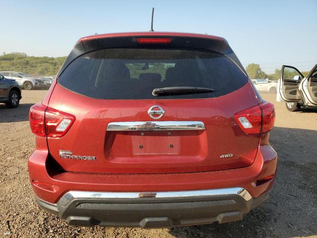 5N1DR2MMXHC677398 - 2017 NISSAN PATHFINDER S MAROON photo 6