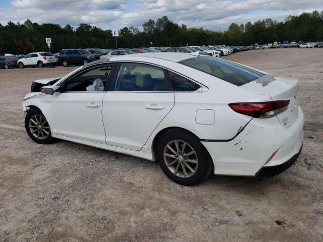 5NPE24AF0JH647206 - 2018 HYUNDAI SONATA SE WHITE photo 2