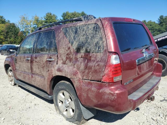 JTEBU14R268074991 - 2006 TOYOTA 4RUNNER SR5 RED photo 2