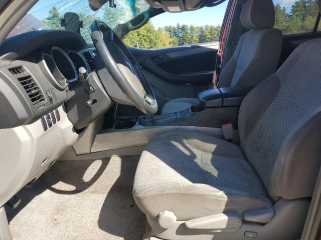 JTEBU14R268074991 - 2006 TOYOTA 4RUNNER SR5 RED photo 7