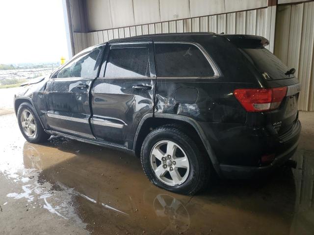 1C4RJFAG8CC166031 - 2012 JEEP GRAND CHER LAREDO Schwarz Foto 2