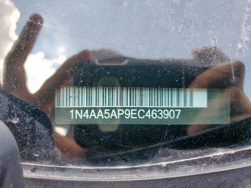 1N4AA5AP9EC463907 - 2014 NISSAN MAXIMA S Schwarz Foto 12