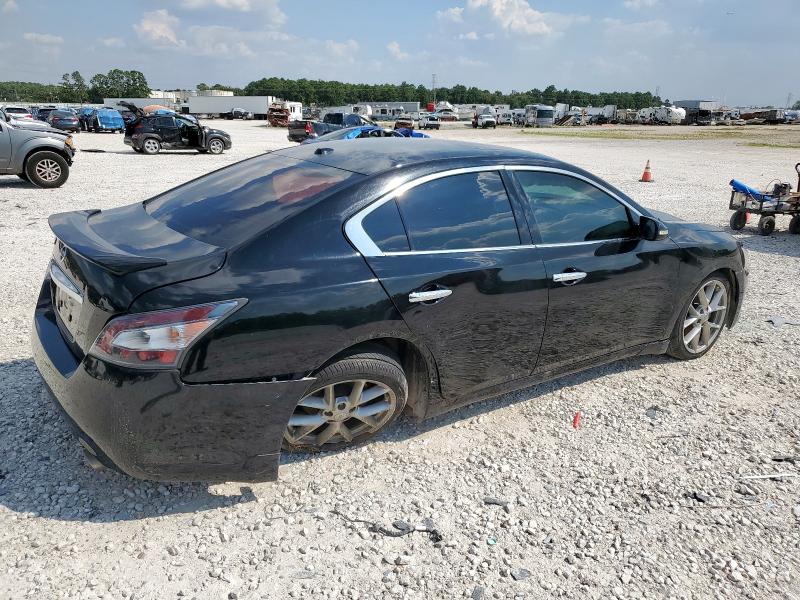 1N4AA5AP9EC463907 - 2014 NISSAN MAXIMA S Schwarz Foto 3