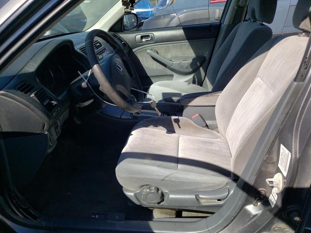 2HGES16524H520907 - 2004 HONDA CIVIC LX ვერცხლისფერი ფოტო 7