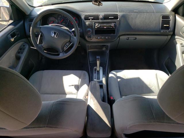 2HGES16524H520907 - 2004 HONDA CIVIC LX ვერცხლისფერი ფოტო 8