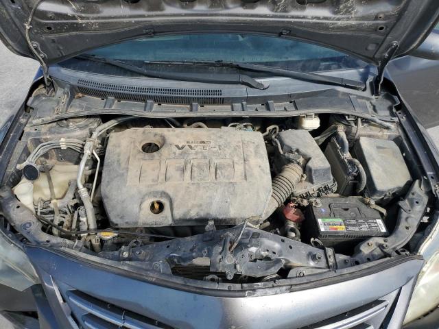 5YFBU4EE5DP191967 - 2013 TOYOTA COROLLA BASE Մոխրագույն լուսանկար 11