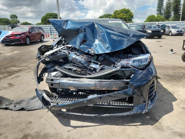 2T1BURHEXHC847496 - 2017 TOYOTA COROLLA L BLUE photo 5