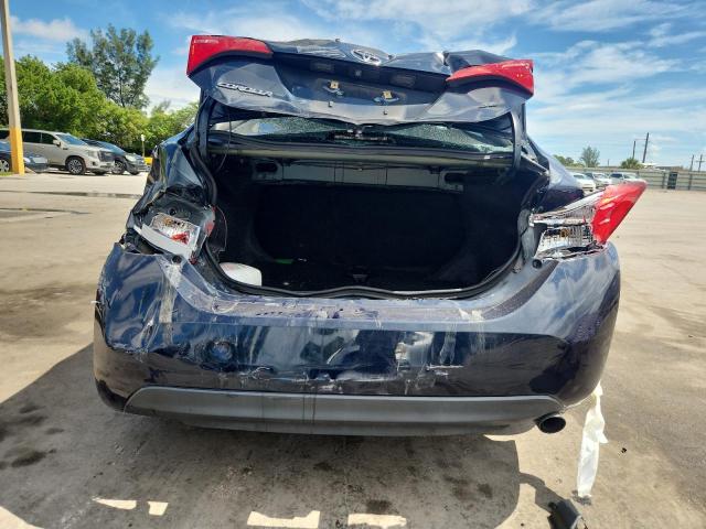 2T1BURHEXHC847496 - 2017 TOYOTA COROLLA L BLUE photo 6