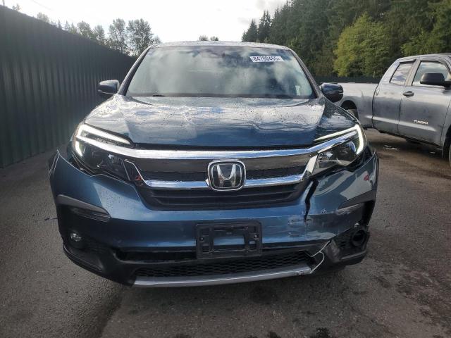 5FNYF6H52MB097858 - 2021 HONDA PILOT EXL 青色 照片 5