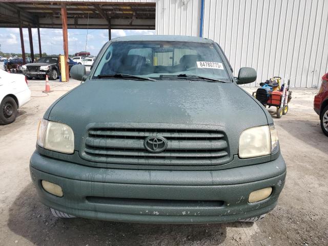 5TBRN3410YS073349 - 2000 TOYOTA TUNDRA ACCESS CAB SR5 GREEN photo 5