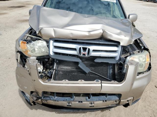 5FNYF28476B036105 - 2006 HONDA PILOT EX 金色 照片 12