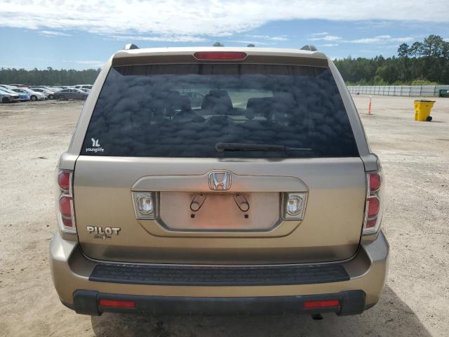5FNYF28476B036105 - 2006 HONDA PILOT EX 金色 照片 6