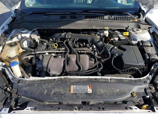 3FA6P0D98KR184482 - 2019 FORD FUSION TITANIUM Blanc photo 11