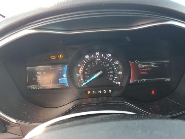 3FA6P0D98KR184482 - 2019 FORD FUSION TITANIUM Blanc photo 9