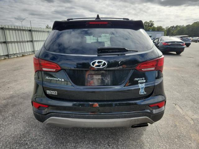 5NMZUDLB8HH033484 - 2017 HYUNDAI SANTA FE SPORT BLACK photo 6