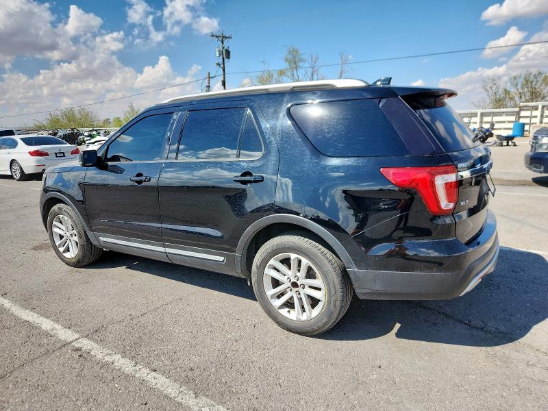 1FM5K7D89GGC12076 - 2016 FORD EXPLORER XLT Чорний фото 2