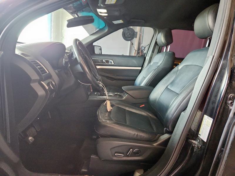 1FM5K7D89GGC12076 - 2016 FORD EXPLORER XLT Чорний фото 7