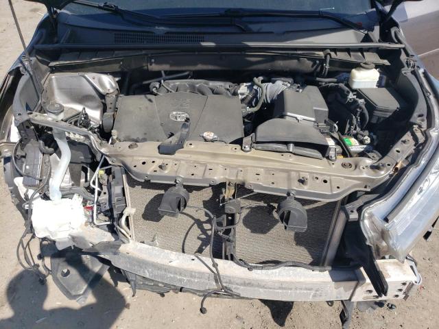 5TDJZRFH5KS984242 - 2019 TOYOTA HIGHLANDER SE Серый фото 12