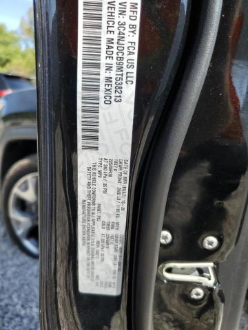 3C4NJDCB9MT538213 - 2021 JEEP COMPASS LIMITED Negro foto 13