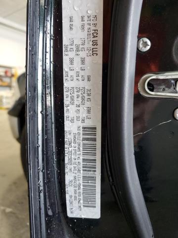 1C6RR7LT3GS196565 - 2016 RAM 1500 SLT BLACK photo 12