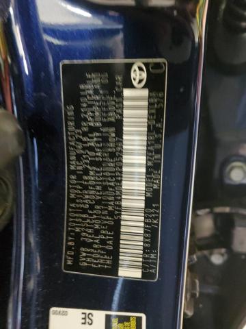 5YFB4MDE4PP052967 - 2023 TOYOTA COROLLA LE ლურჯი ფოტო 12