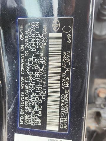 JTNB11HK7J3070656 - 2018 TOYOTA CAMRY L BLACK photo 13