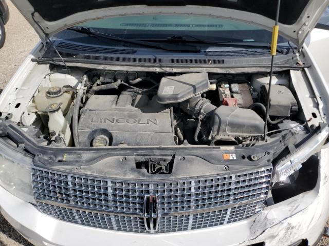2LMDU88C59BJ12095 - 2009 LINCOLN MKX أبيض صورة 12