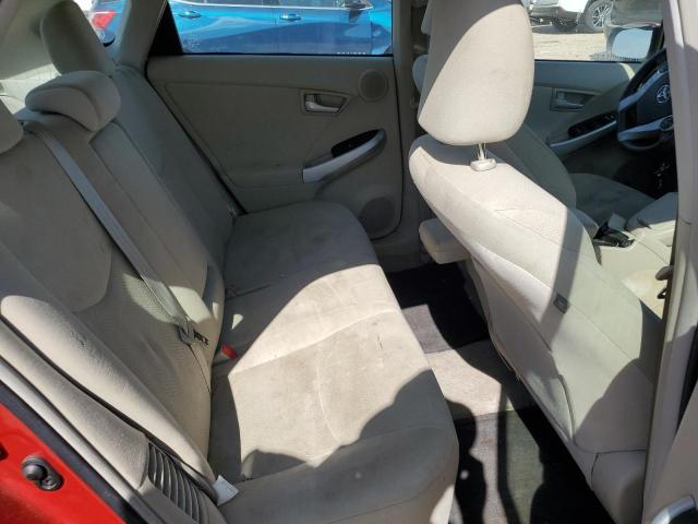 JTDKN3DU8B0304155 - 2011 TOYOTA PRIUS 勃艮第红 照片 10