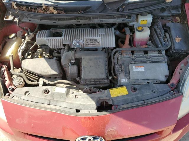 JTDKN3DU8B0304155 - 2011 TOYOTA PRIUS 勃艮第红 照片 11