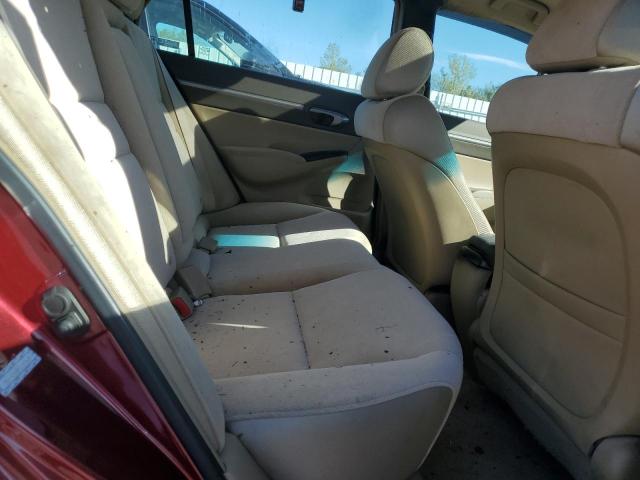 1HGFA16807L005624 - 2007 HONDA CIVIC EX BURGUNDY photo 10